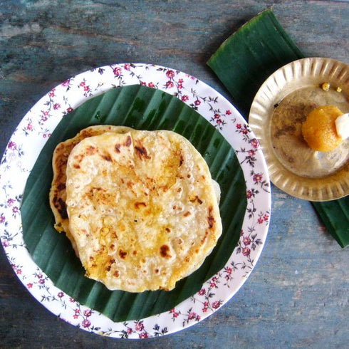 Holige Mane Holige Bobbatlu Puran Poli Strawberry Flavor